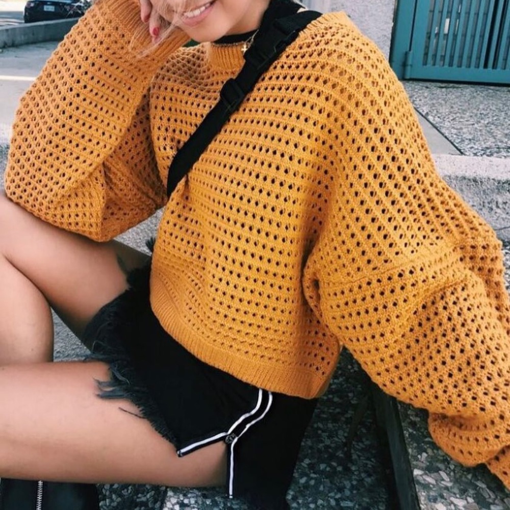 LF Seek the label oversized sweater knit